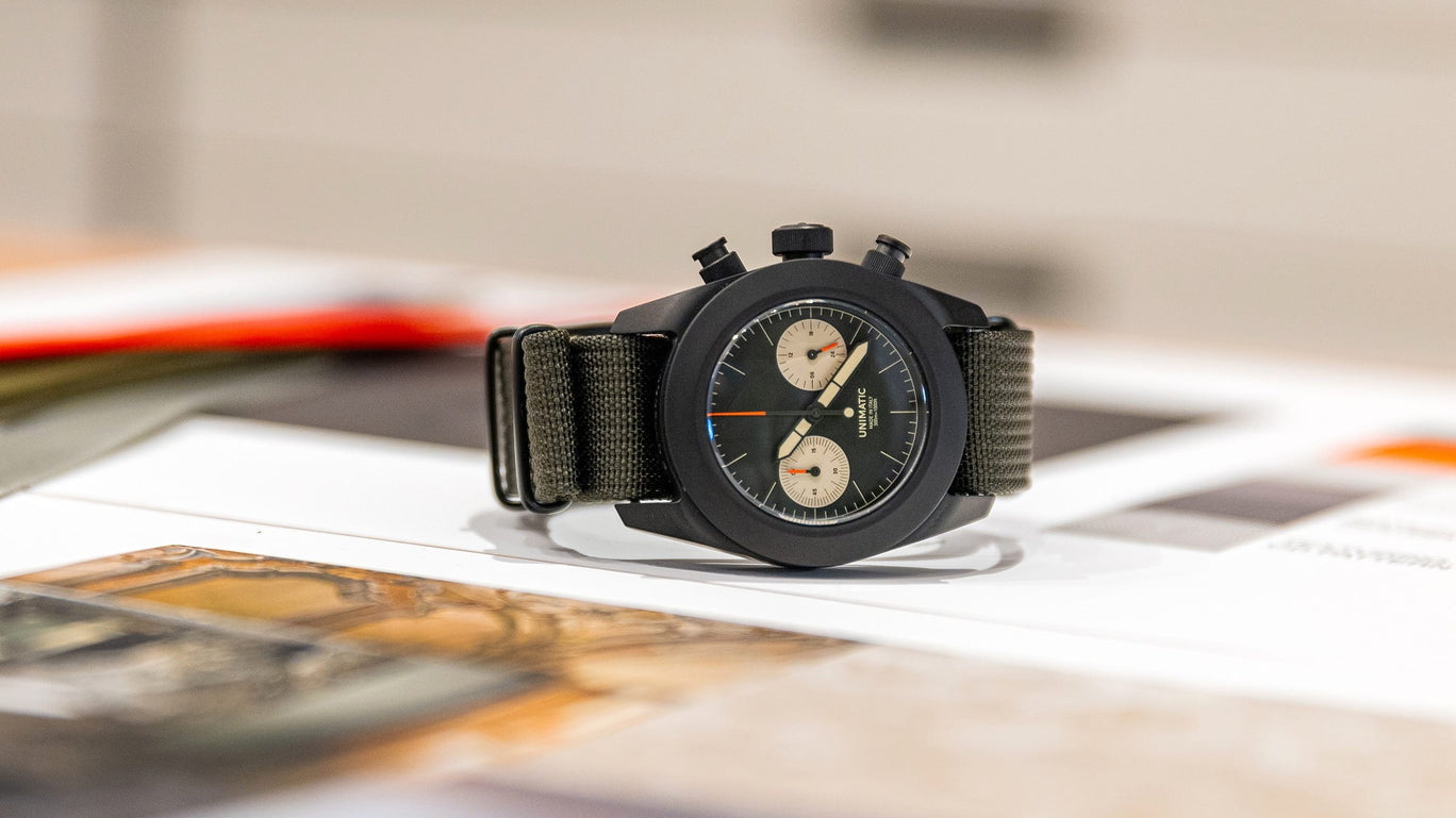 “Timeless Style: The Todd Snyder x UNIMATIC Modello Tre Fixed Bezel Collaboration”