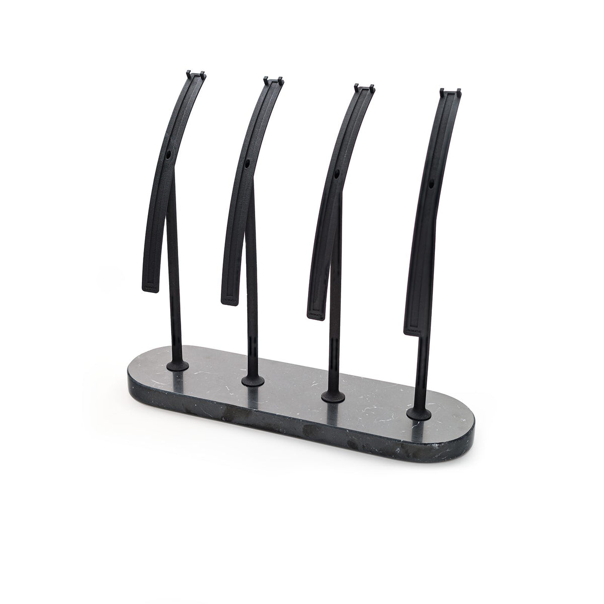 Display 4 watches totem ghost display Carrara marble black