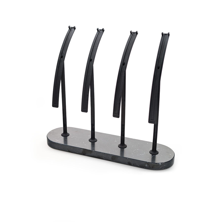 Display 4 watches totem ghost display Carrara marble black