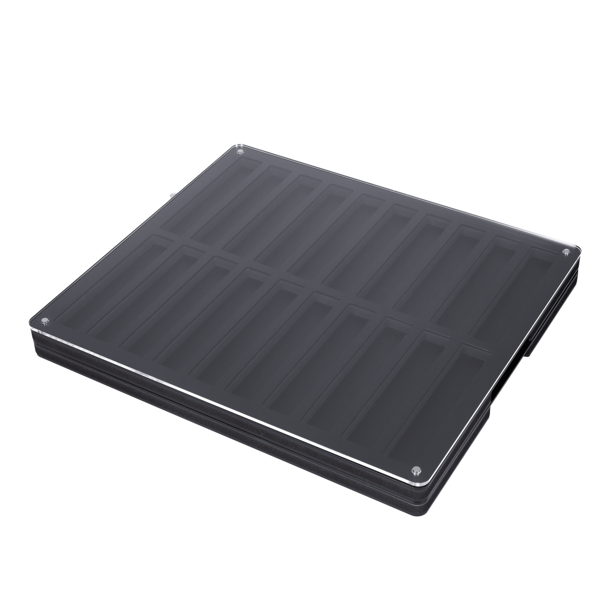 Display for straps, 20 slots