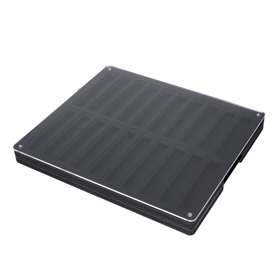 Display for straps, 20 slots