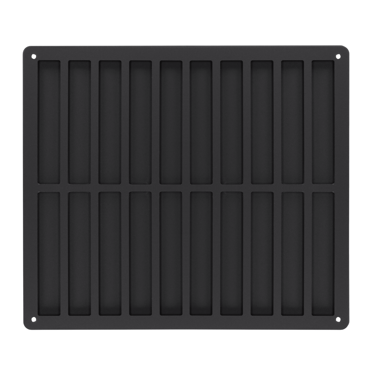 Display for straps, 20 slots