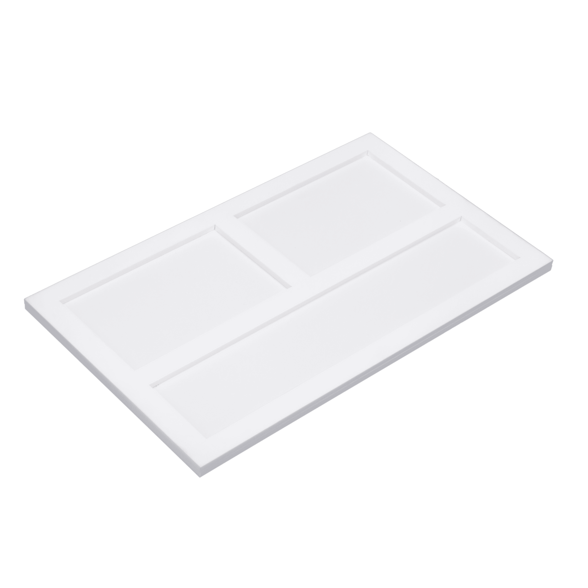 Display tray single white