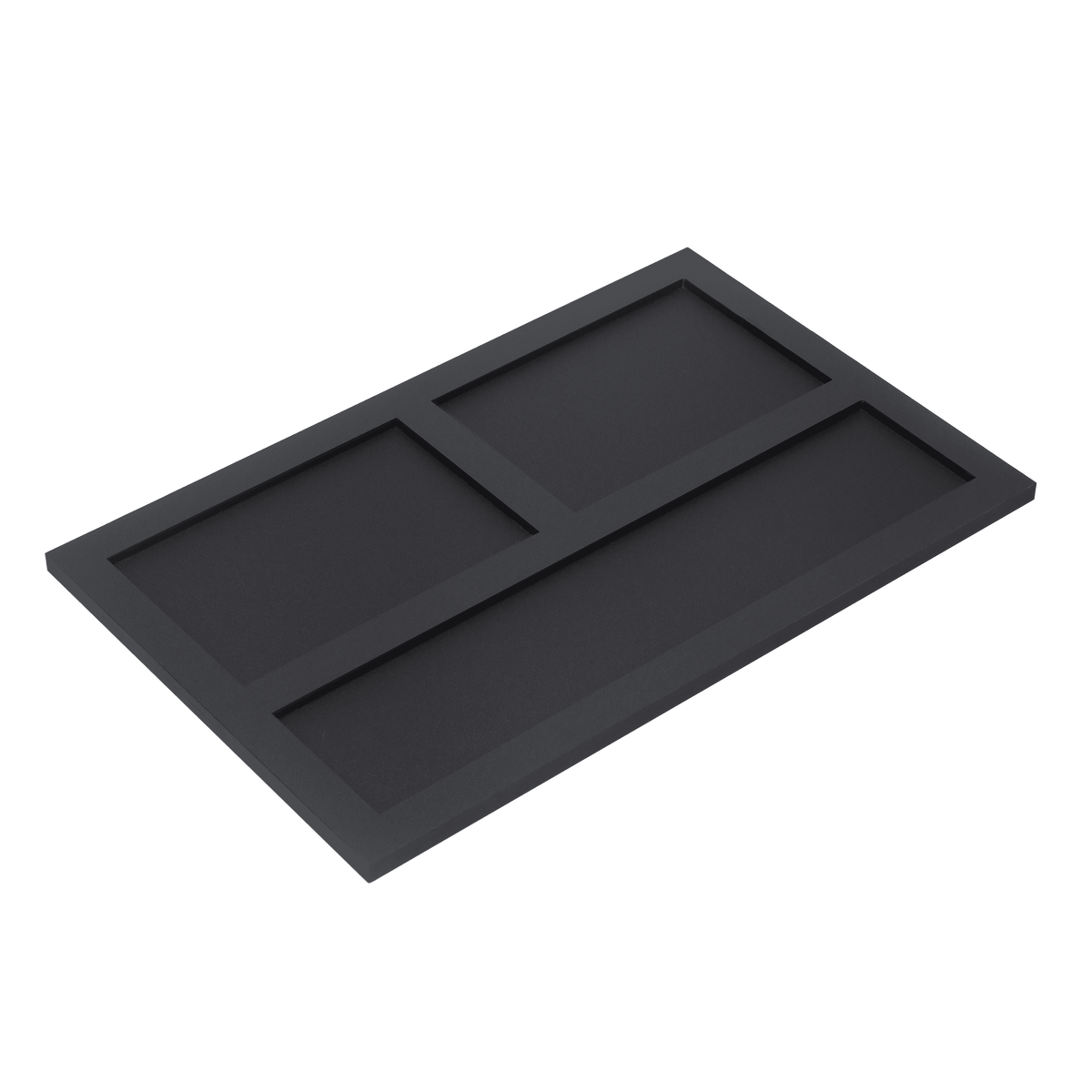 Display tray single black