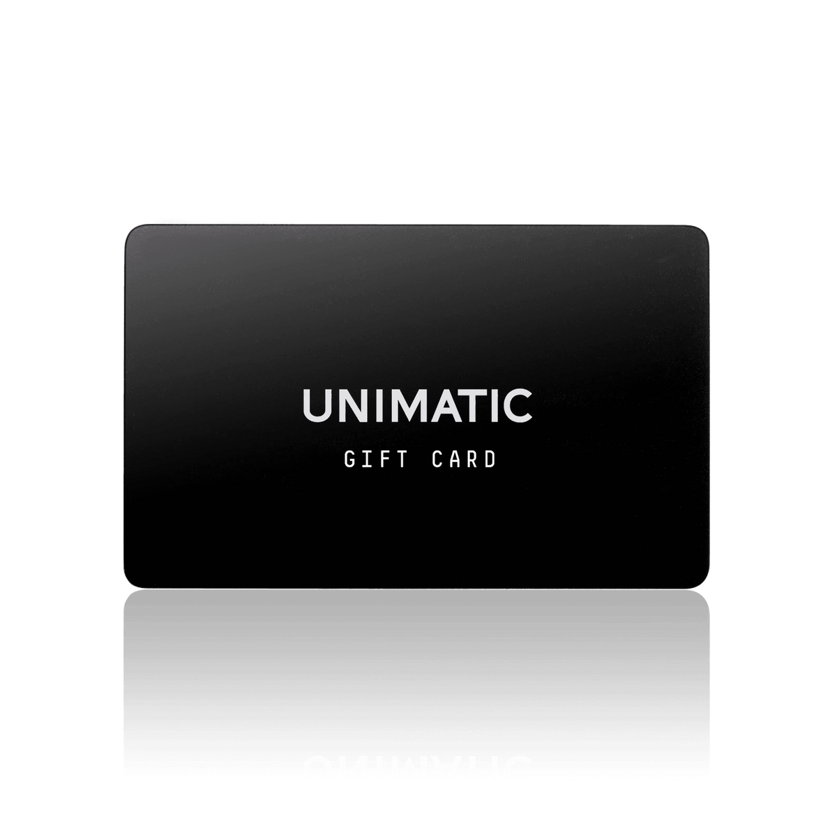 Unimatic gift card