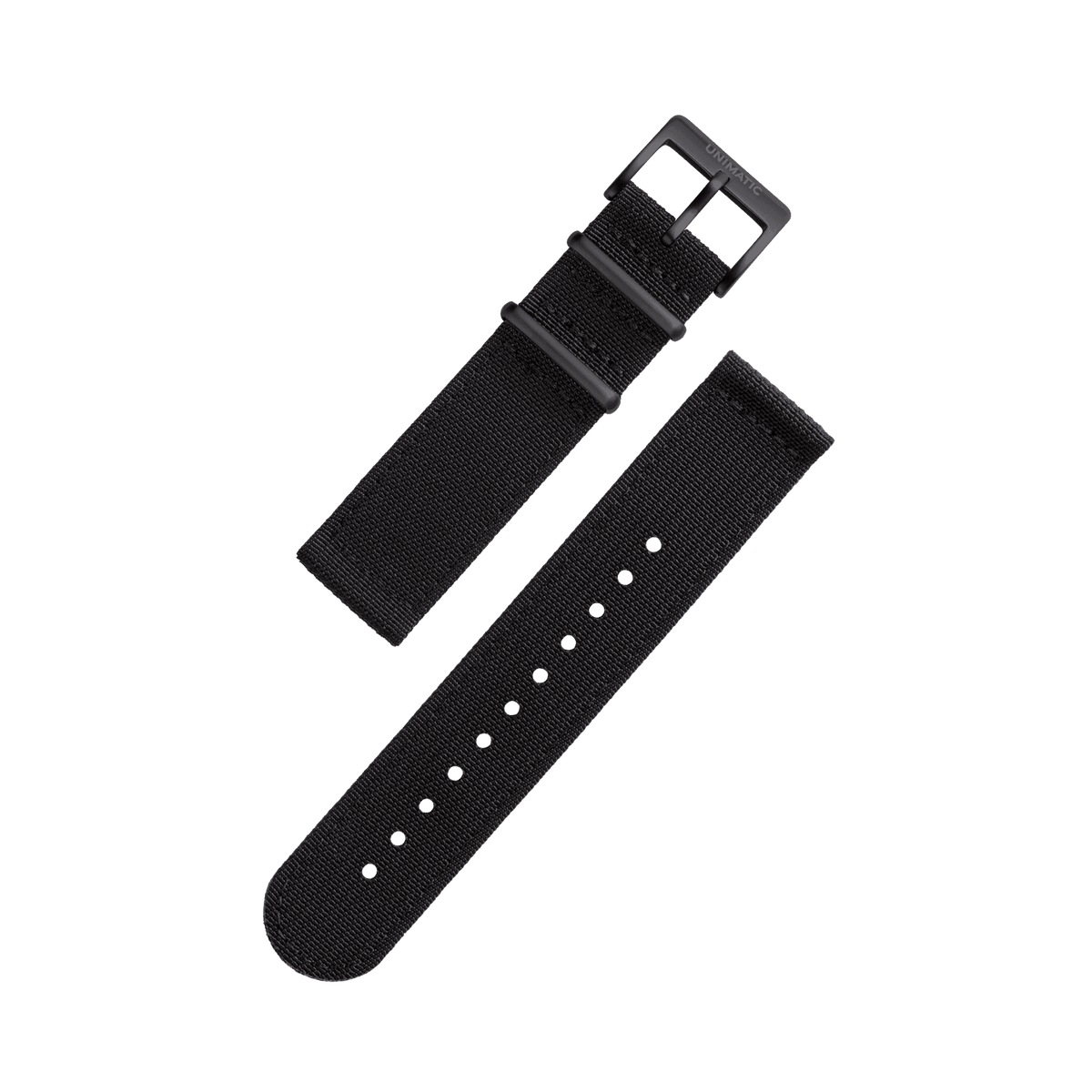 Two-Piece Seatbelt Fabric DLC Strap
