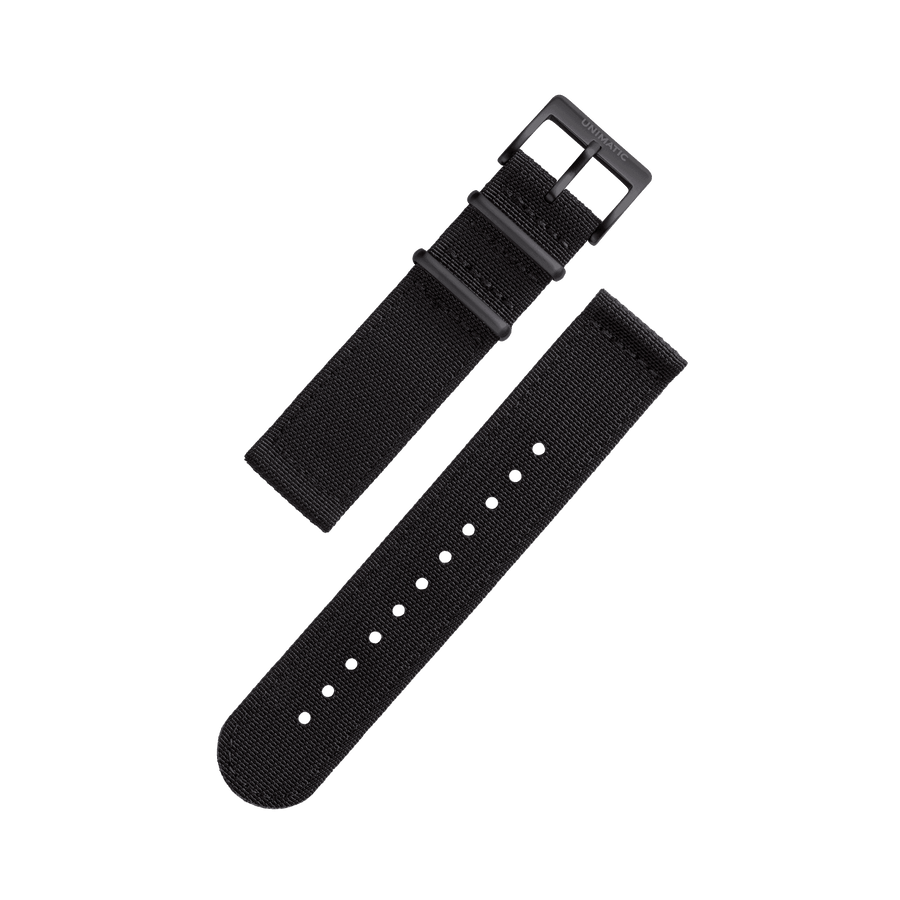 Two-Piece Seatbelt Fabric DLC Strap