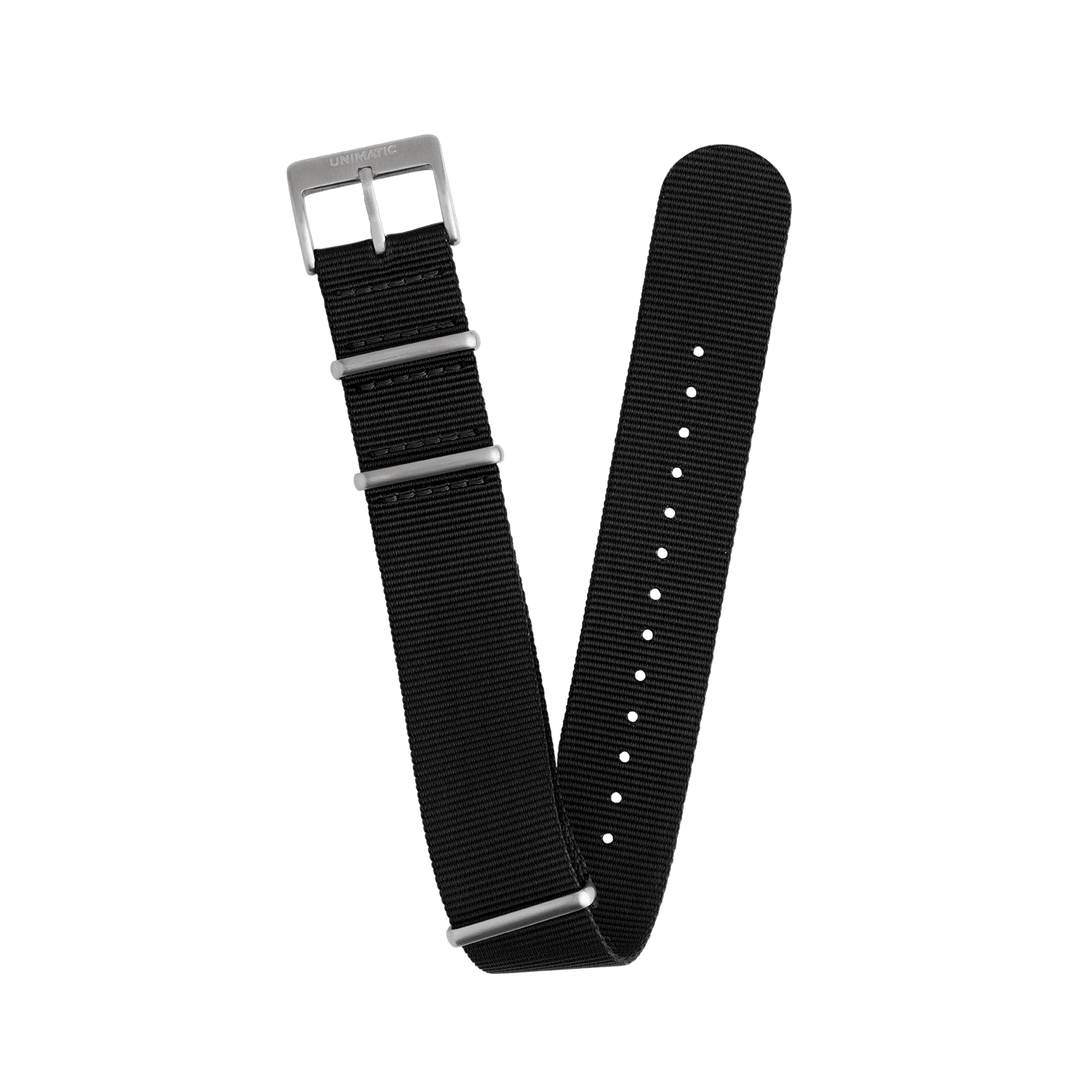 Unimatic - Nylon NATO Steel Strap - You Can Check The Various Straps Length Mounted on Each Different Model Below. Strap Length