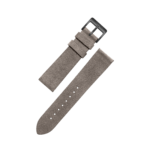 Suede Leather 2pcs DLC Strap - Light Grey