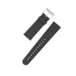 TPU Quick-Release tapered 2pcs Steel Strap - Black