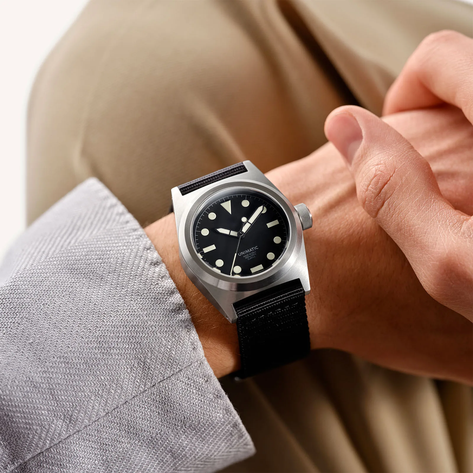 unimatic ウニマティック　UC2 DUE nodus baltic UNIMATIC Modello Due UC2 Classic – Time Only | 38mm Classic