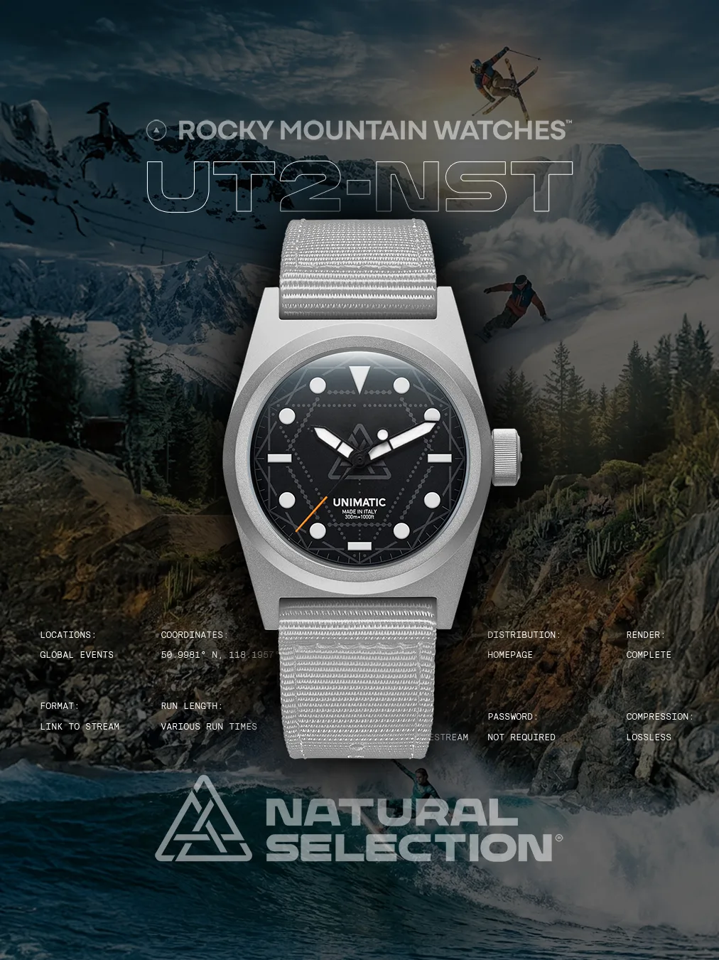 UNIMATIC Modello Due UT2-NST Collab – Time Only | 38mm Limited