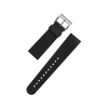 TPU Quick-Release tapered 2pcs Steel Strap - Black