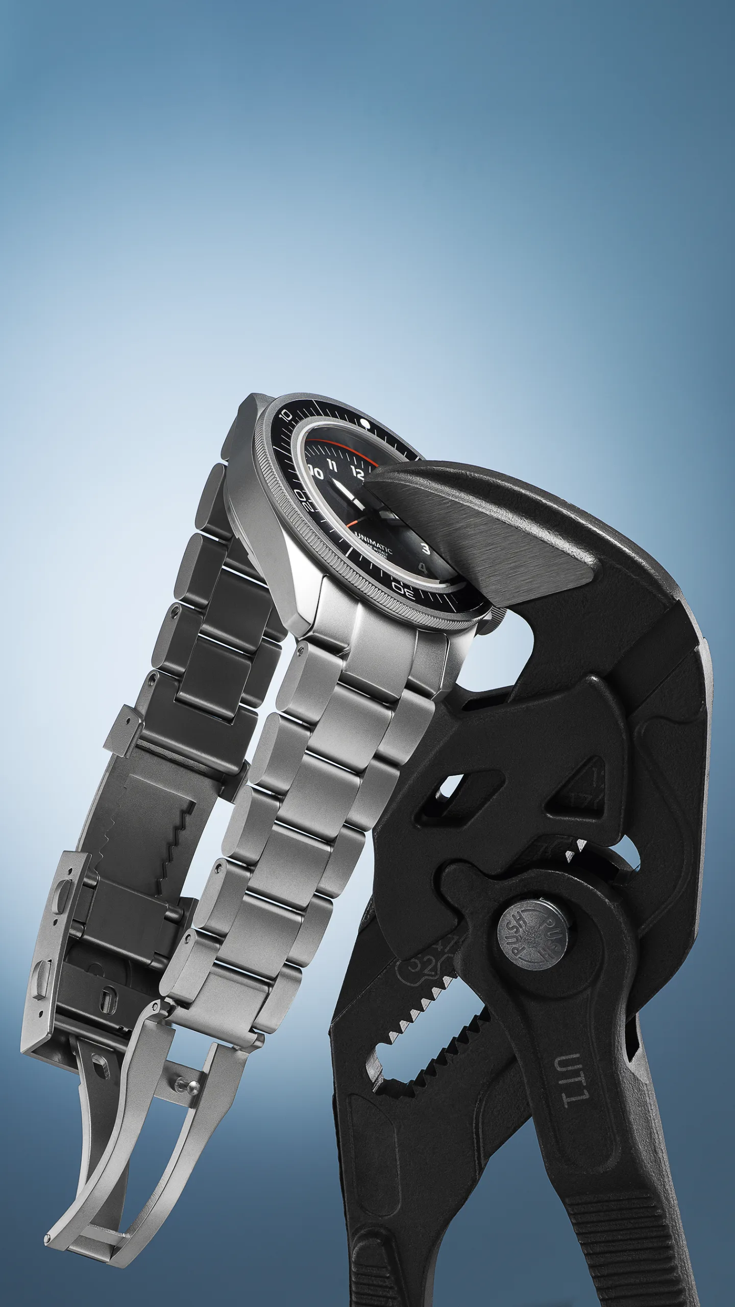 UNIMATIC Modello Uno UT1 Toolwatch – Bracelet Premium Set | 41,5mm