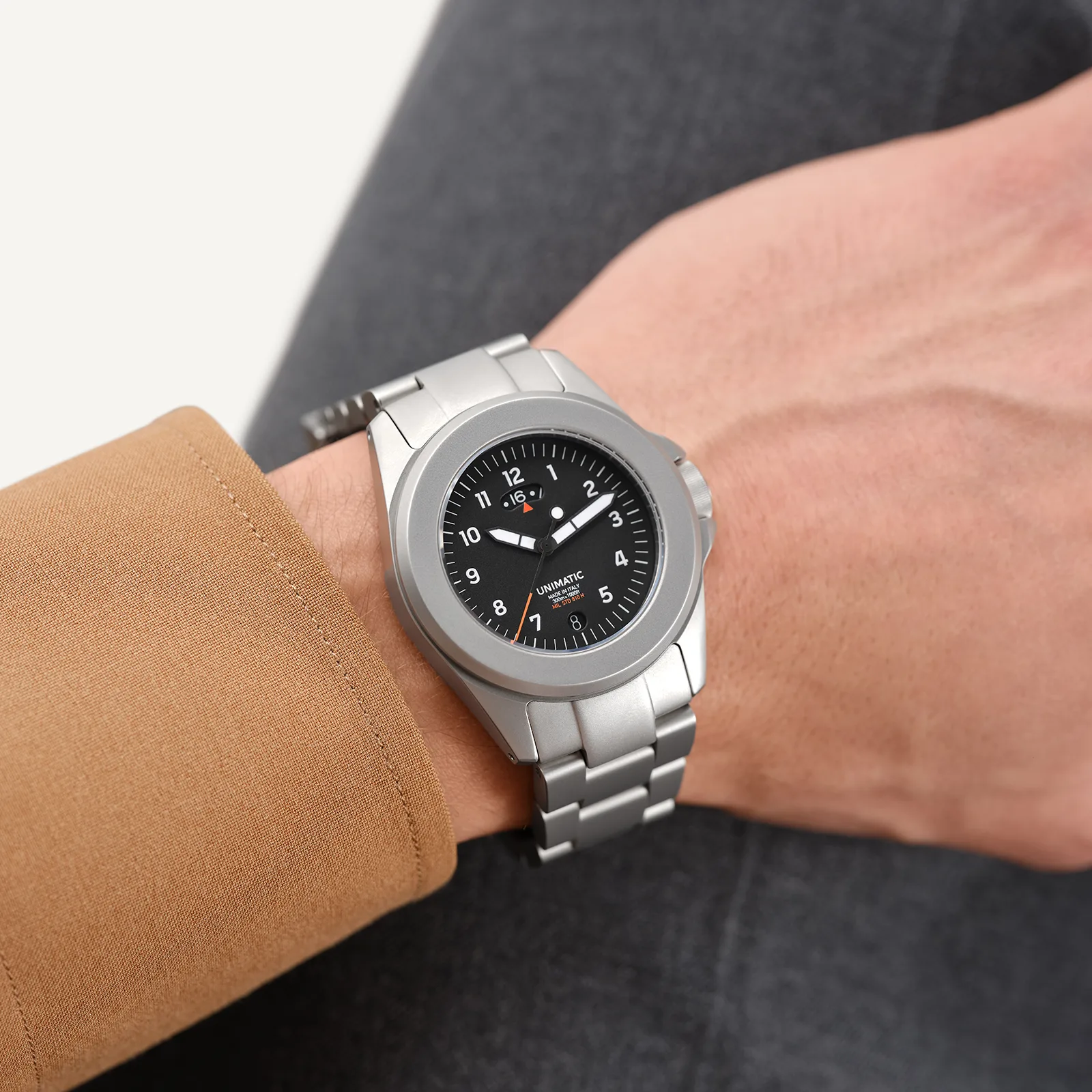 unimatic ウニマティック　ブレスレット UNIMATIC Modello Quattro UT4-GMT Toolwatch – Bracelet Premium Set